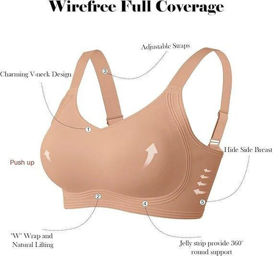 Lift Like Underwire. Feel Like You're Wearing Nothing. No Wire. No Pain. No Compromise.