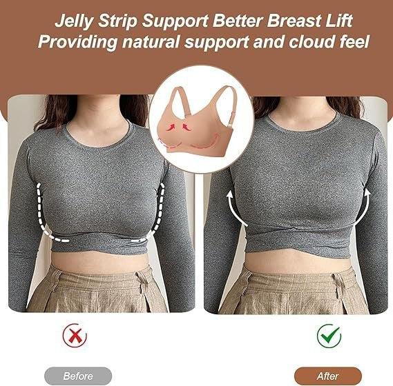 Lift Like Underwire. Feel Like You're Wearing Nothing. No Wire. No Pain. No Compromise.
